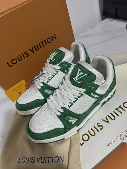 Louis Vuitton Trainer Sneakers Green