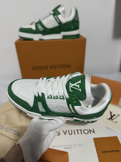 Louis Vuitton Trainer Sneakers Green