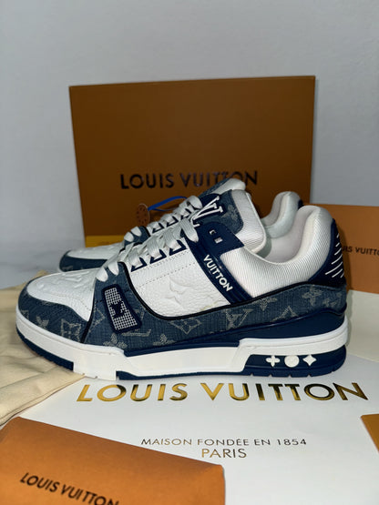 Louis Vuitton Trainer Sneakers Denim