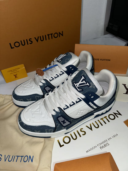 Louis Vuitton Trainer Sneakers Denim