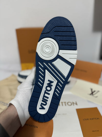 Louis Vuitton Trainer Sneakers Denim