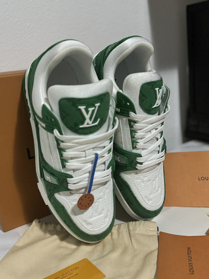 Louis Vuitton Trainer Sneakers Green