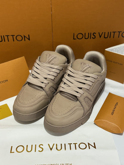 Louis Vuitton Trainer Sneakers Beige