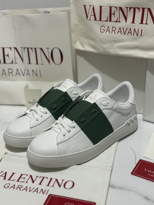 Valentino Garavani Calfskin Open Sneakers