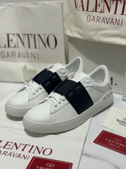 Valentino Garavani Calfskin Open Sneakers