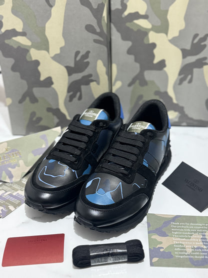 Valentino Garavani Rockrunner Camouflage Blue