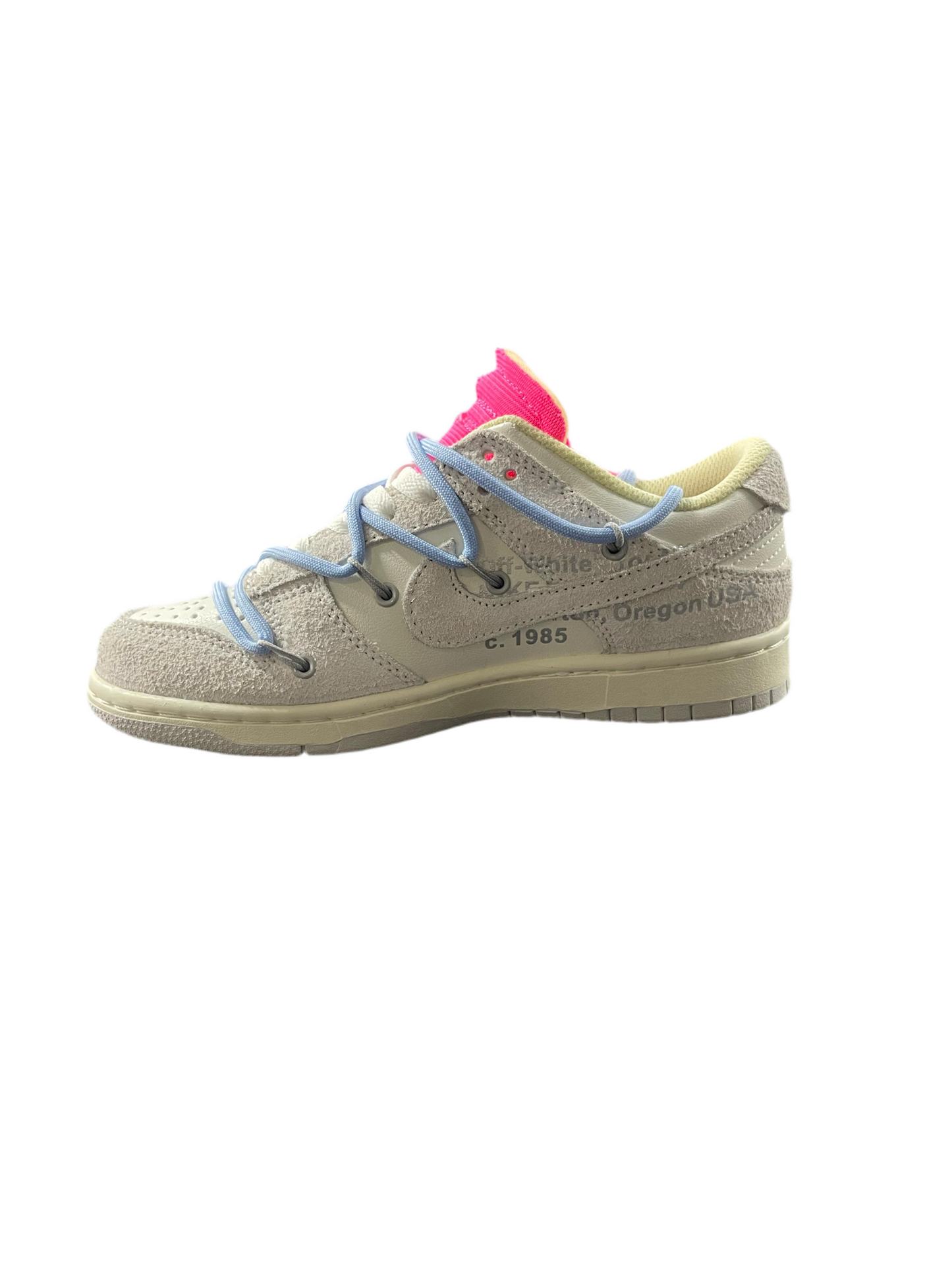 Nike Dunk x OFF WHITE Low “Grey-Light Blue”