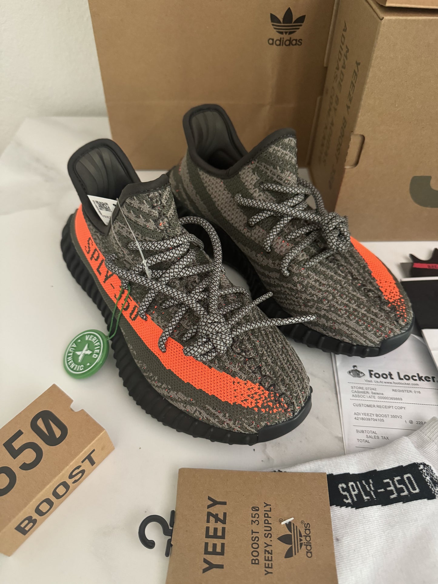 Adidas Yeezy Boost 350 "Carbon Beluga"