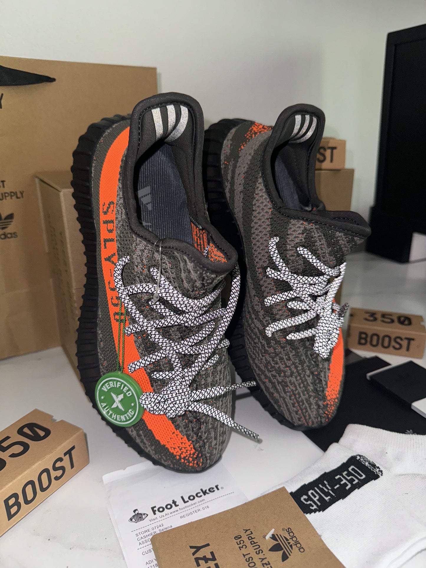 Adidas Yeezy Boost 350 "Carbon Beluga"