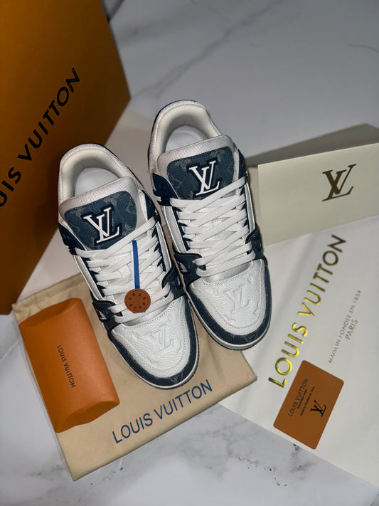 Louis Vuitton Trainer Sneakers Denim