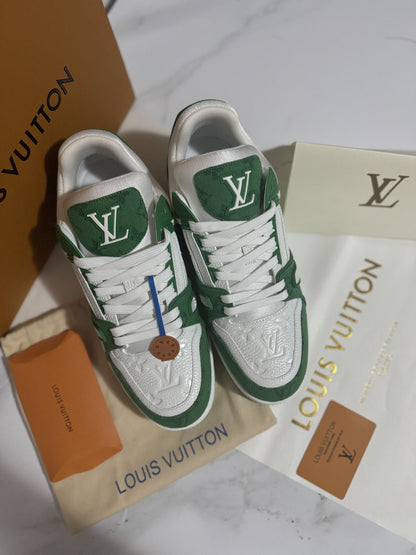 Louis Vuitton Trainer Sneakers Green