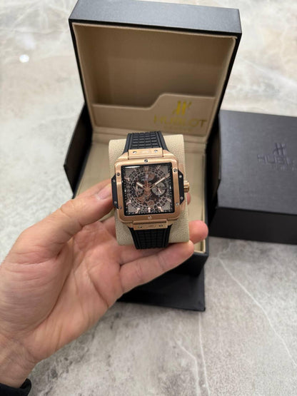 Hublot Square Bang Unico King Gold