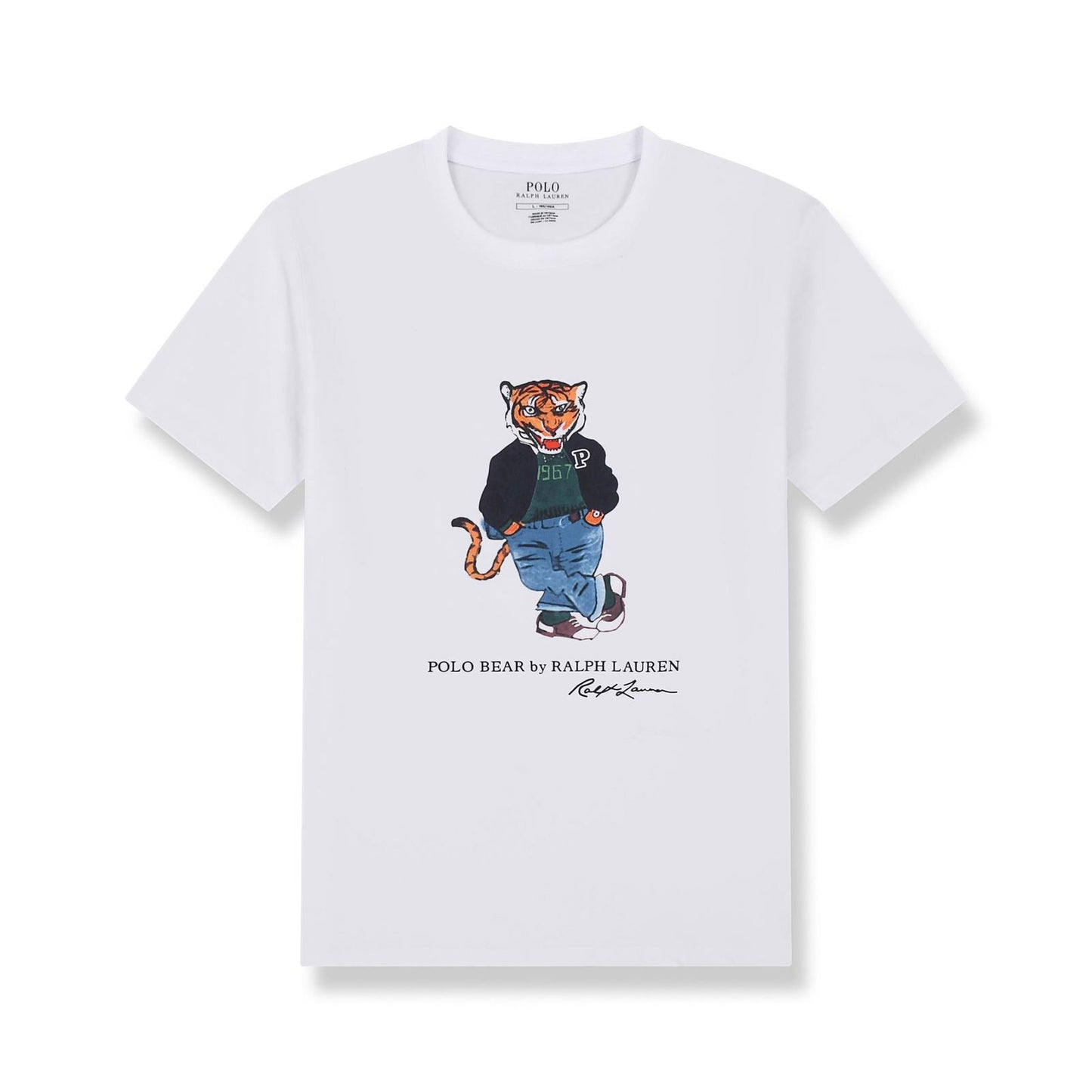 Polo Ralph Lauren T-Shirt Tiger White