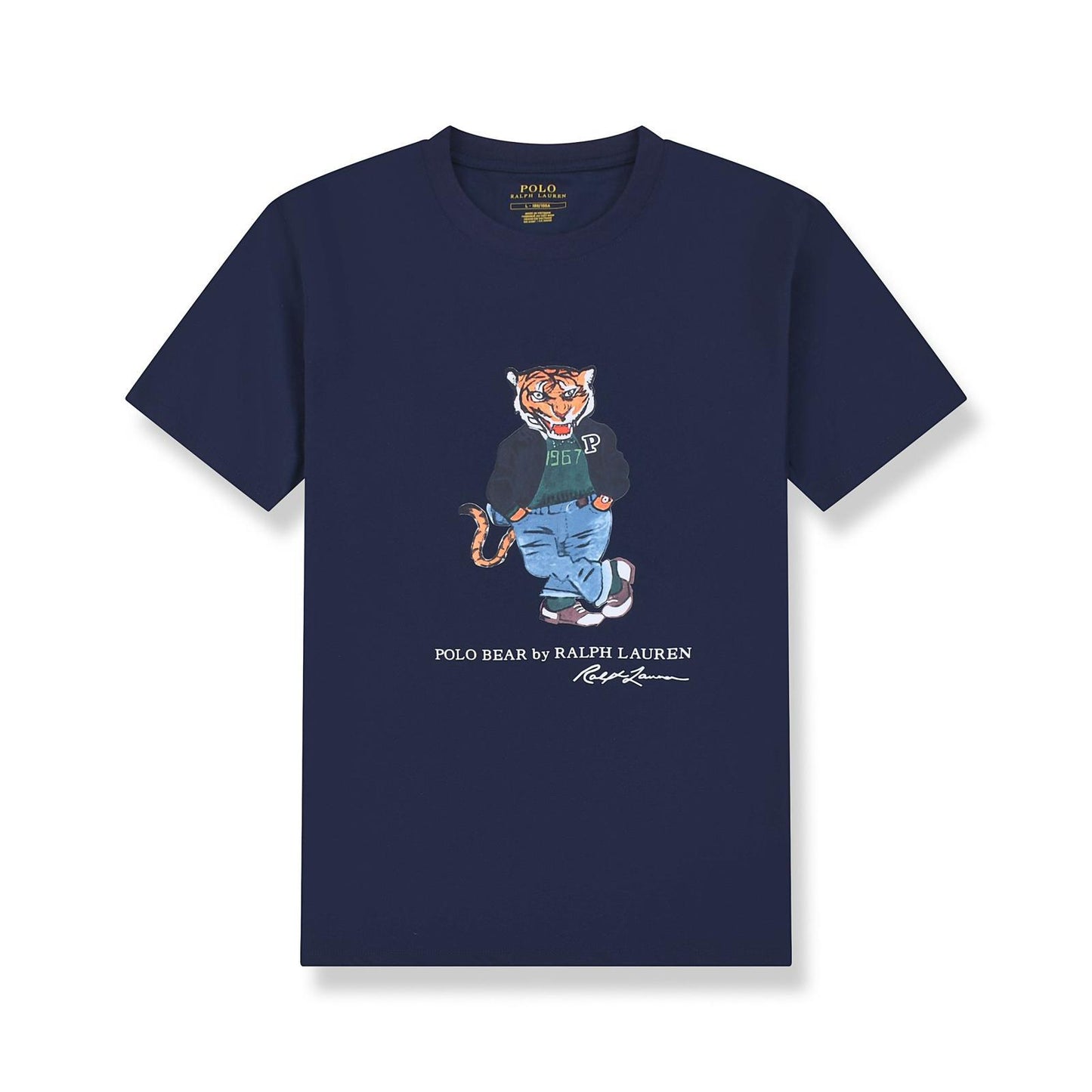 Polo Ralph Lauren T-Shirt Tiger Navy
