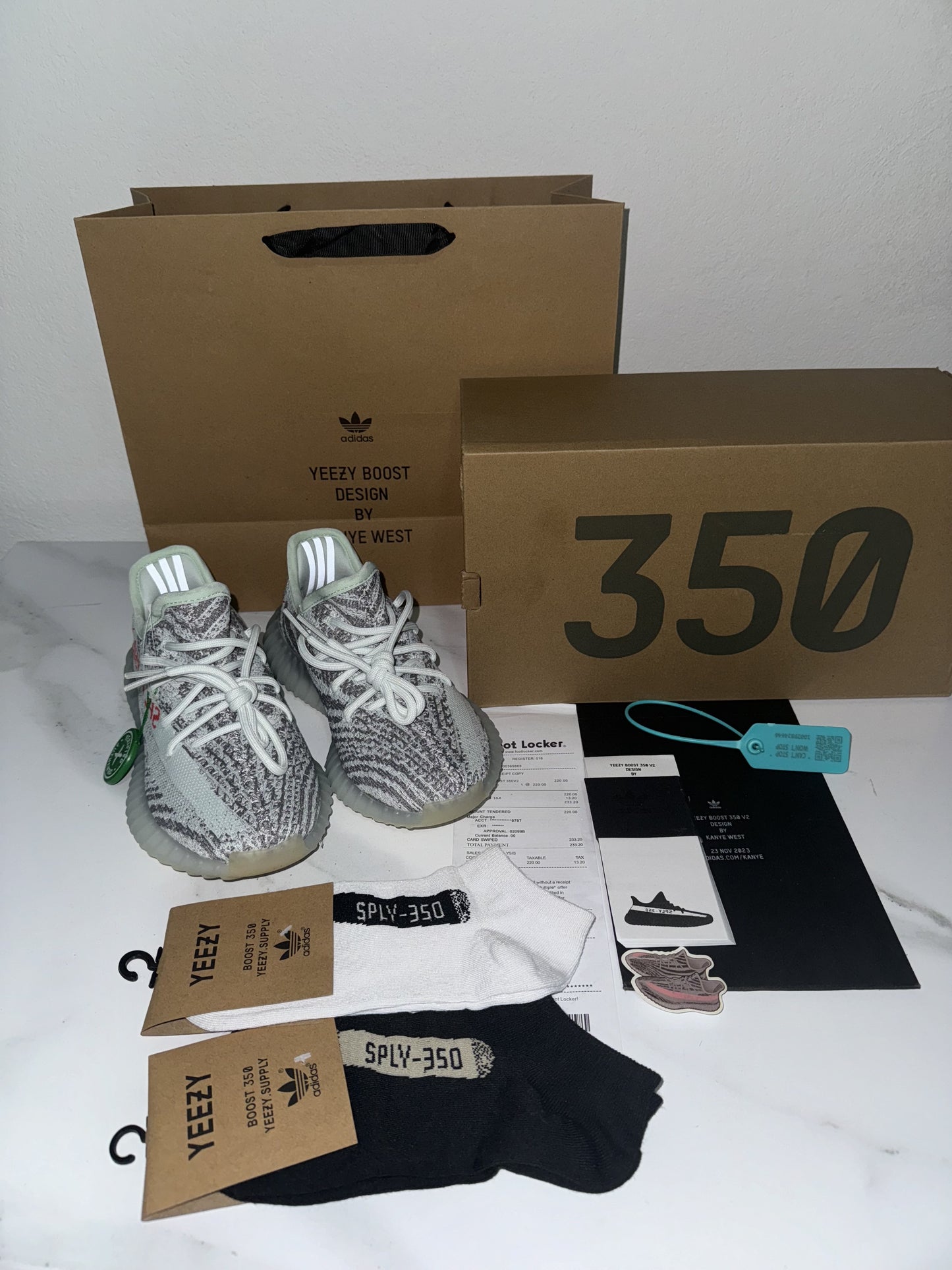 Adidas Yeezy Boost 350 "Blue Tint"