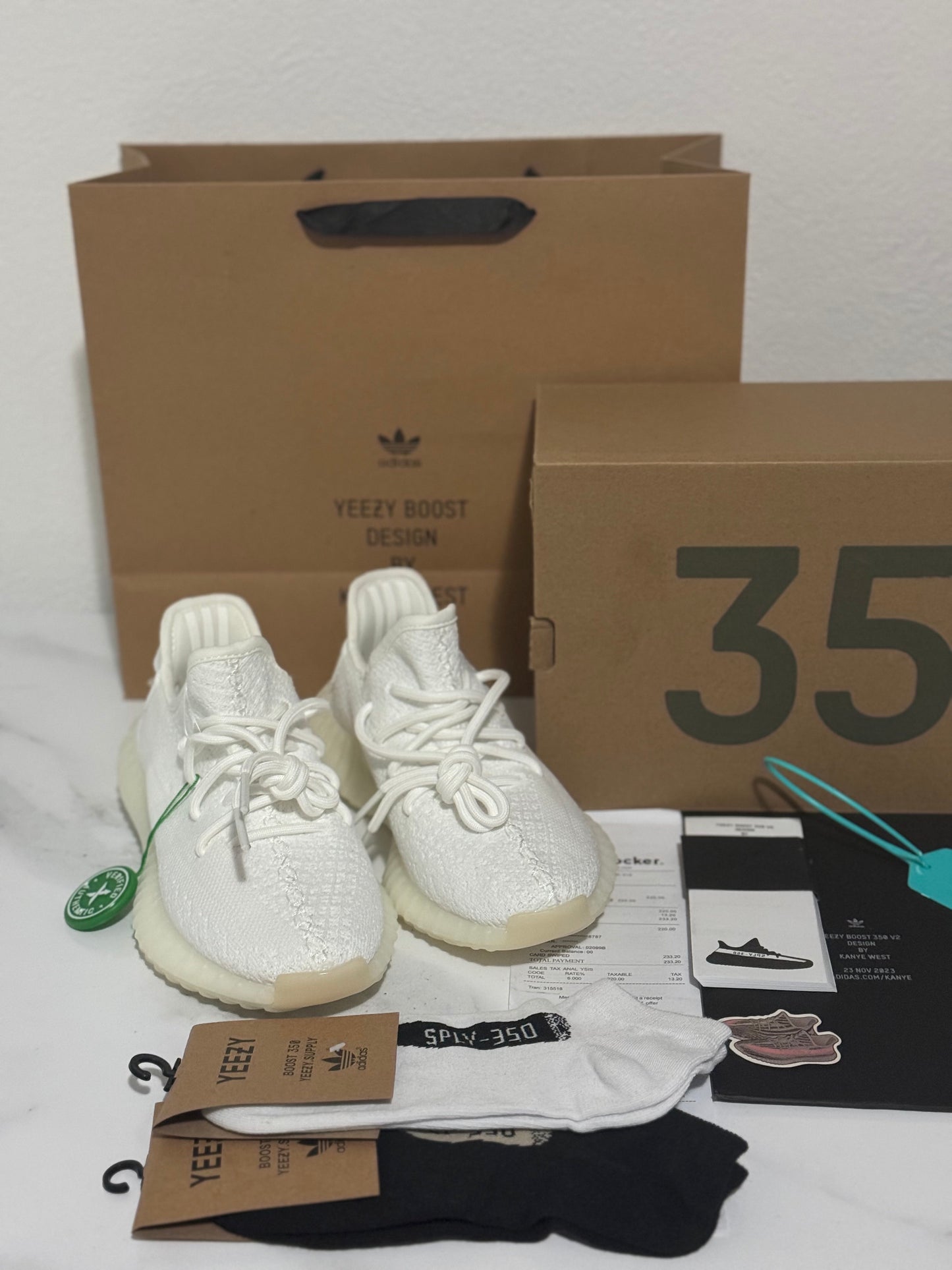 Adidas Yeezy Boost 350 "Cream White"
