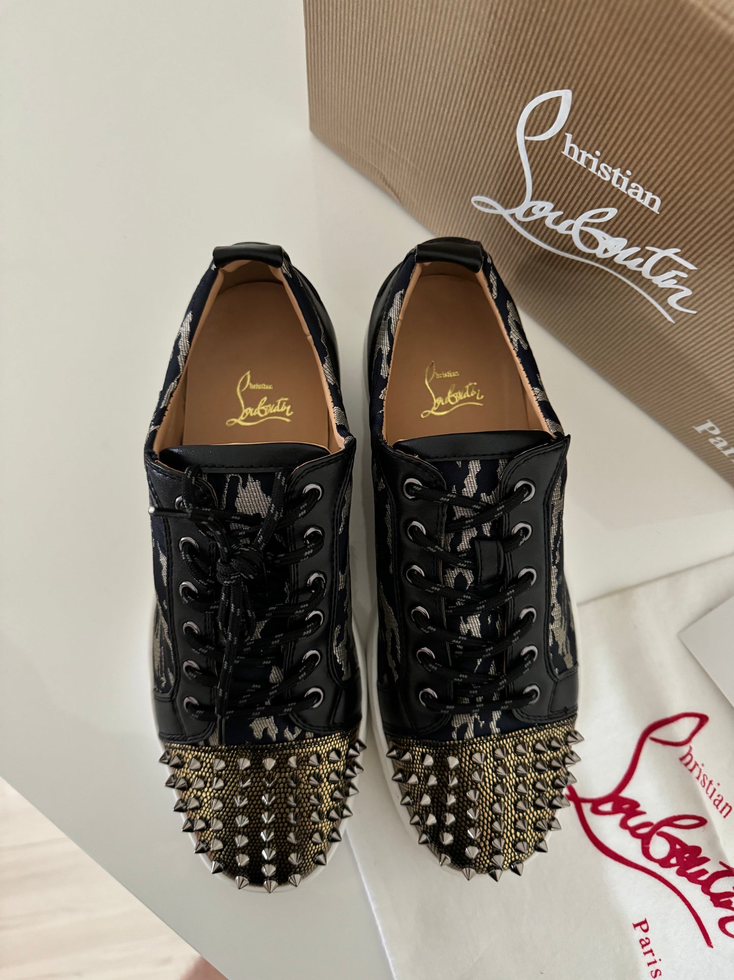 Christian Louboutin Louis Junior Spikes
