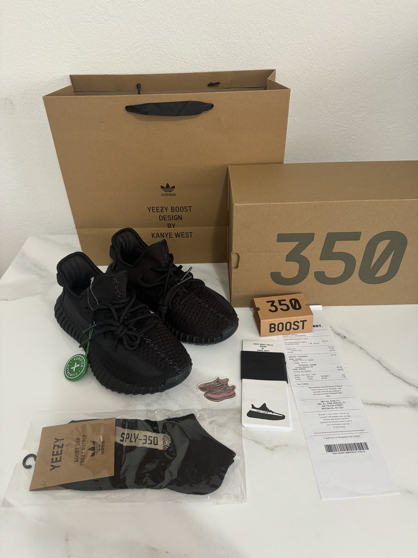 Adidas Yeezy Boost 350 "Onyx"