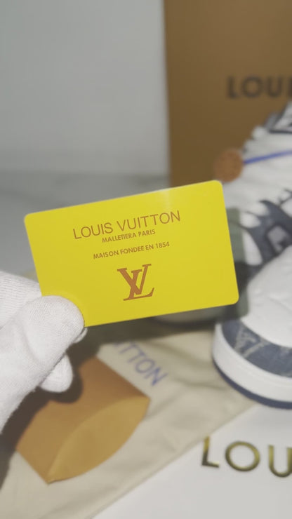 Louis Vuitton Trainer Sneakers Denim