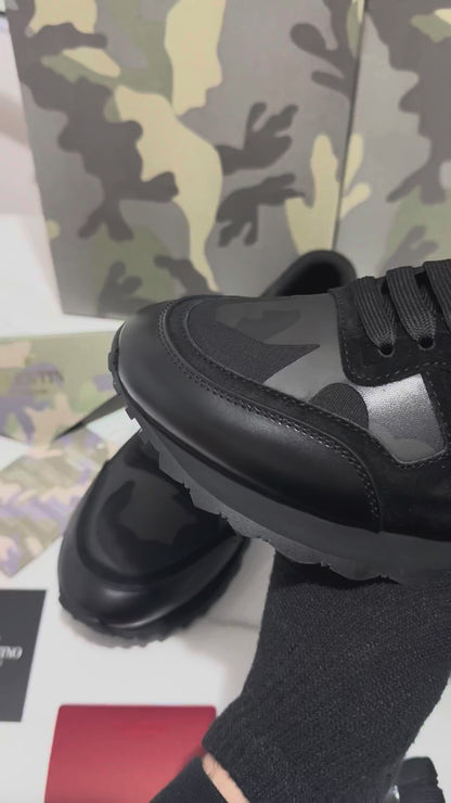 Valentino Garavani Rockrunner Camouflage Black