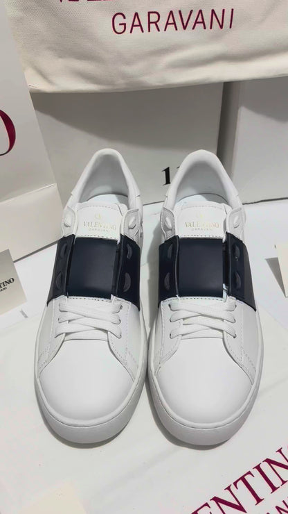 Valentino Garavani Calfskin Open Sneakers