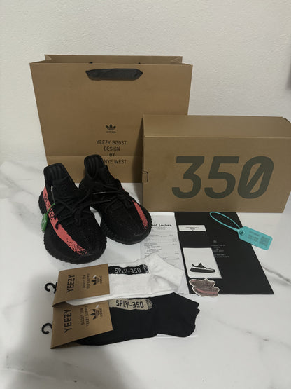 Adidas Yeezy Boost 350 "Core Black Red"