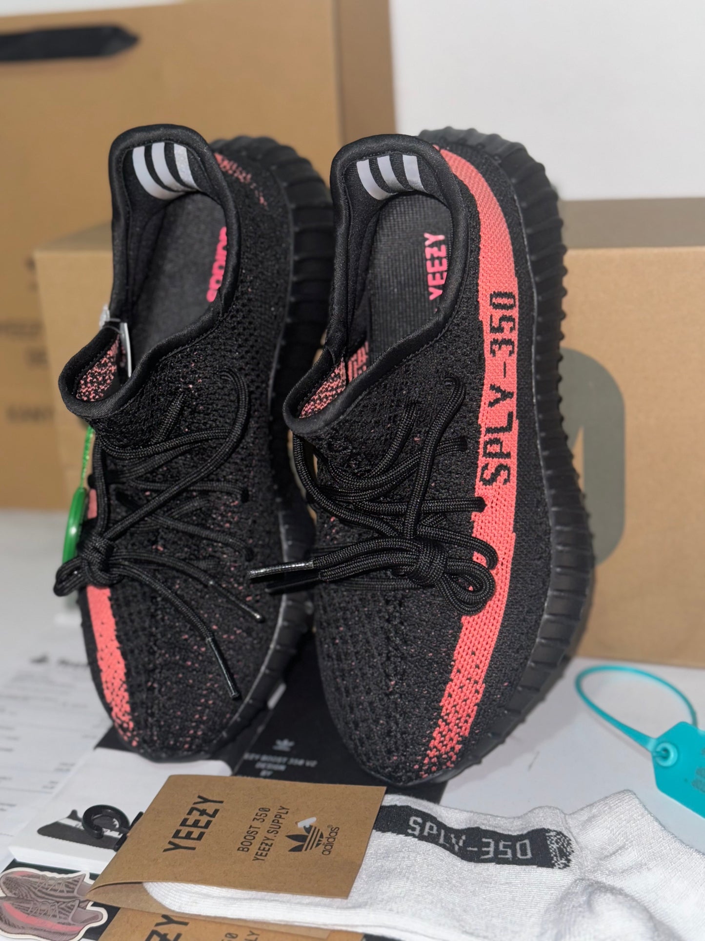 Adidas Yeezy Boost 350 "Core Black Red"
