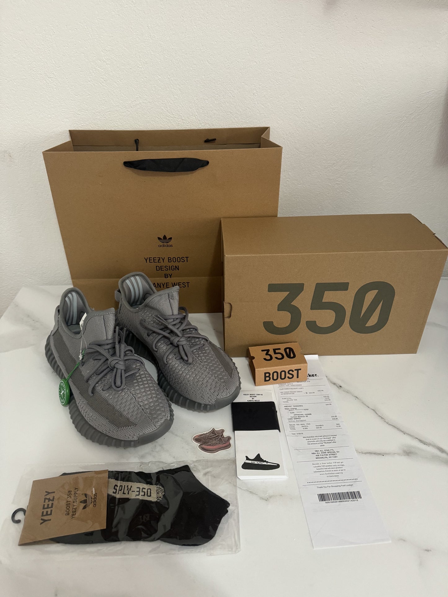 Adidas Yeezy Boost 350 "Steel Grey"