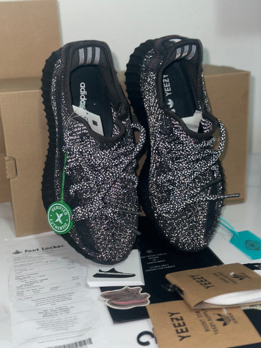 Adidas Yeezy Boost 350 "Static Black Reflective"