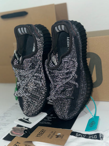 Adidas Yeezy Boost 350 "Static Black Reflective"