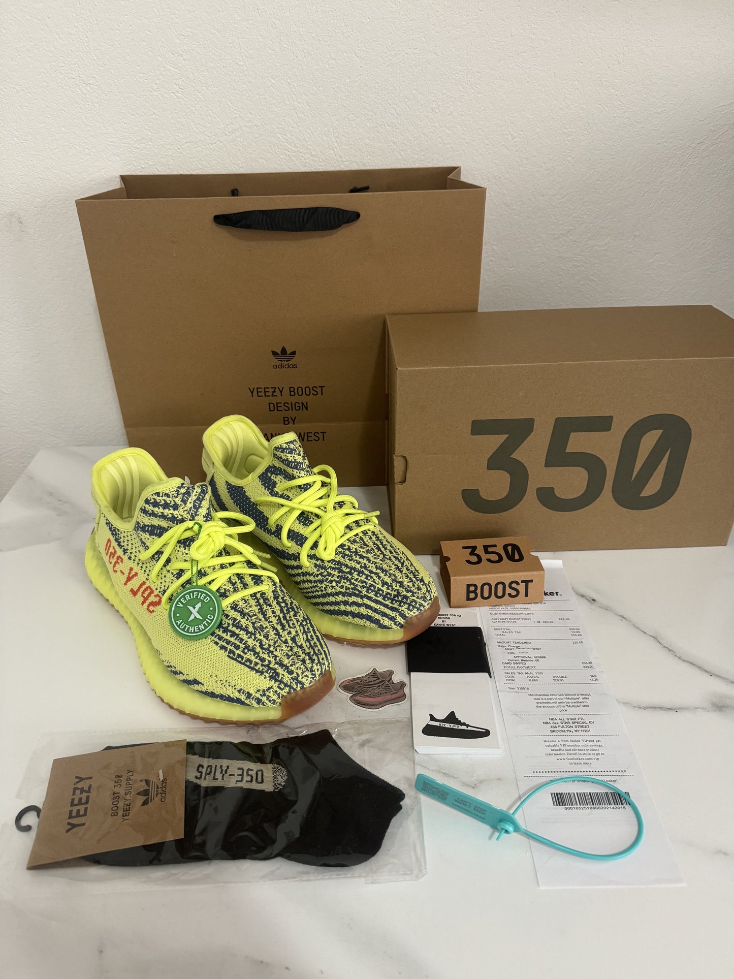 Adidas Yeezy Boost 350 "Semi Frozen Yellow"